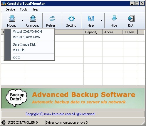 TotalMounter - Screenshot #1