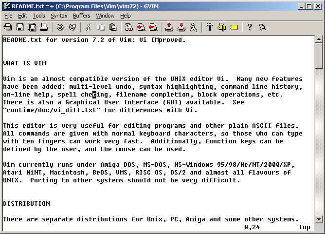 Vim - Screenshot #8