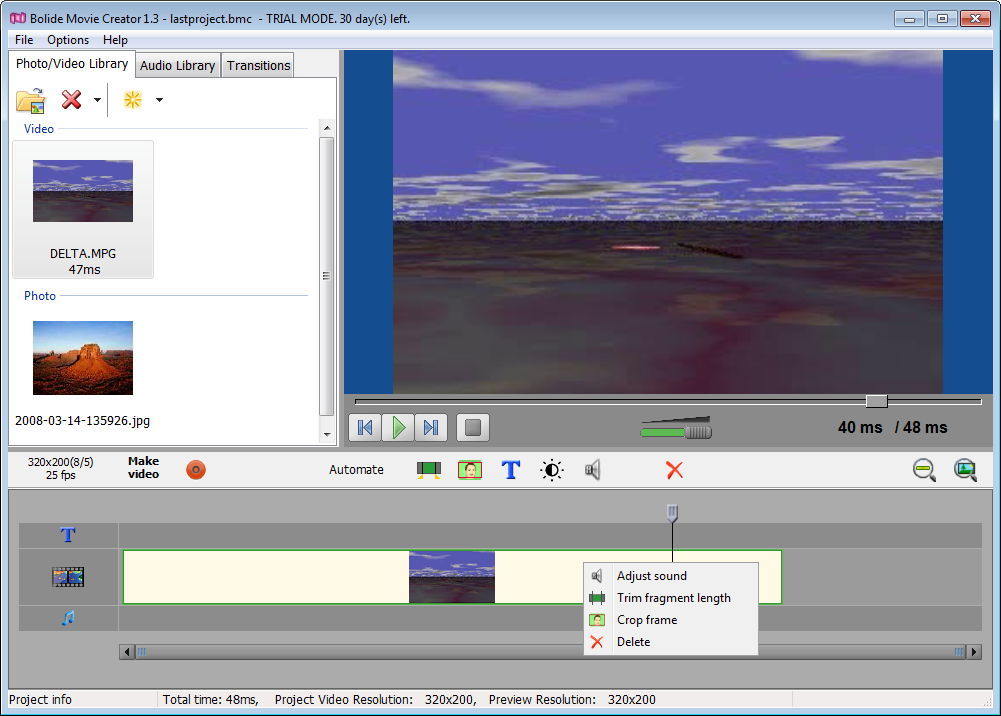 Bolide Movie Creator - Screenshot #29