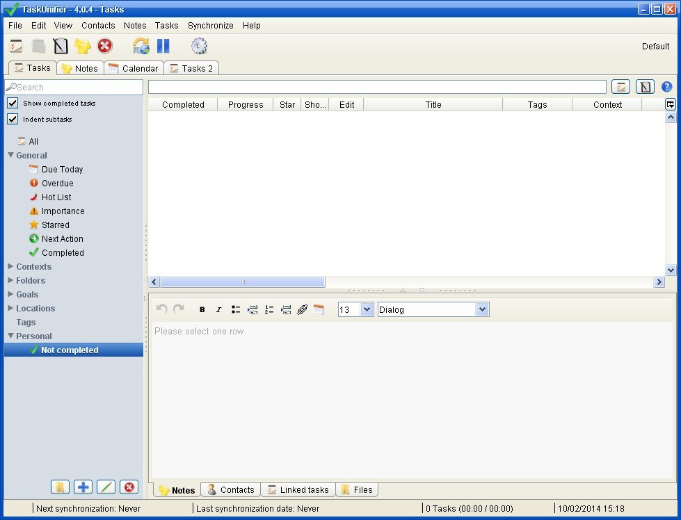 TaskUnifier - Screenshot #3