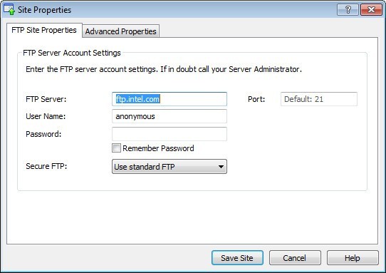 Classic FTP - Screenshot #4