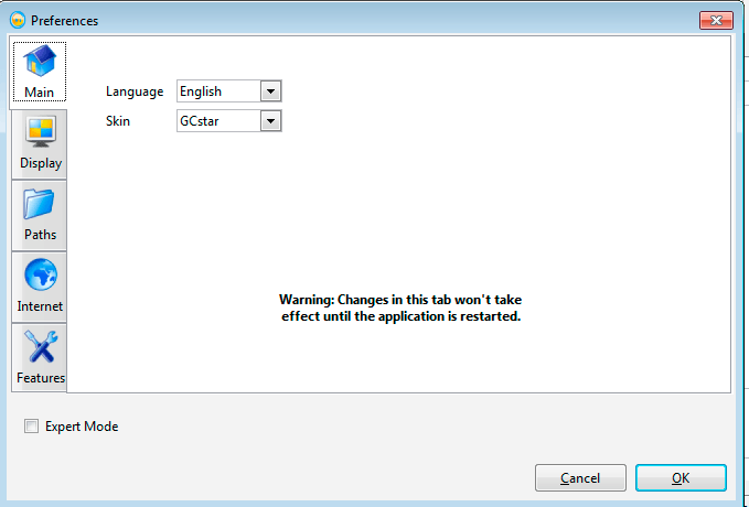 GCstar - Screenshot #4