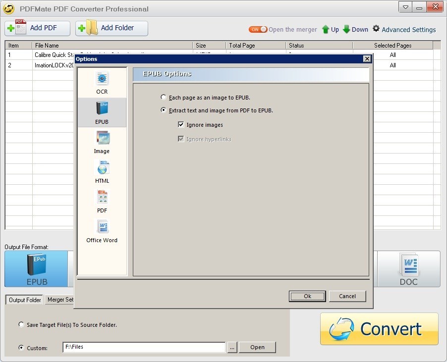 PDFMate PDF Converter Professional - Screenshot #3