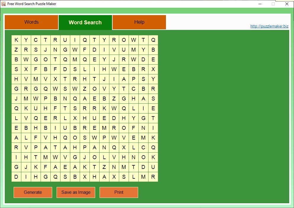 word search puzzle maker to print