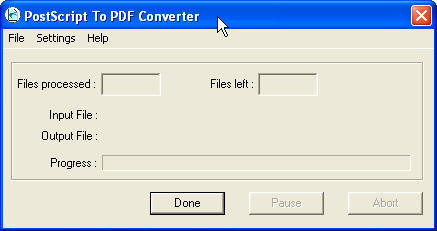 Jaws PDF Creator - Screenshot #1