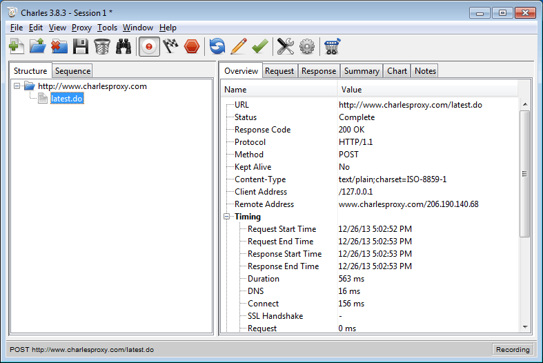 Charles 4.6.5 for windows instal free