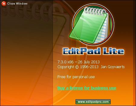 Just Great Software EditPad Lite - Screenshot #10
