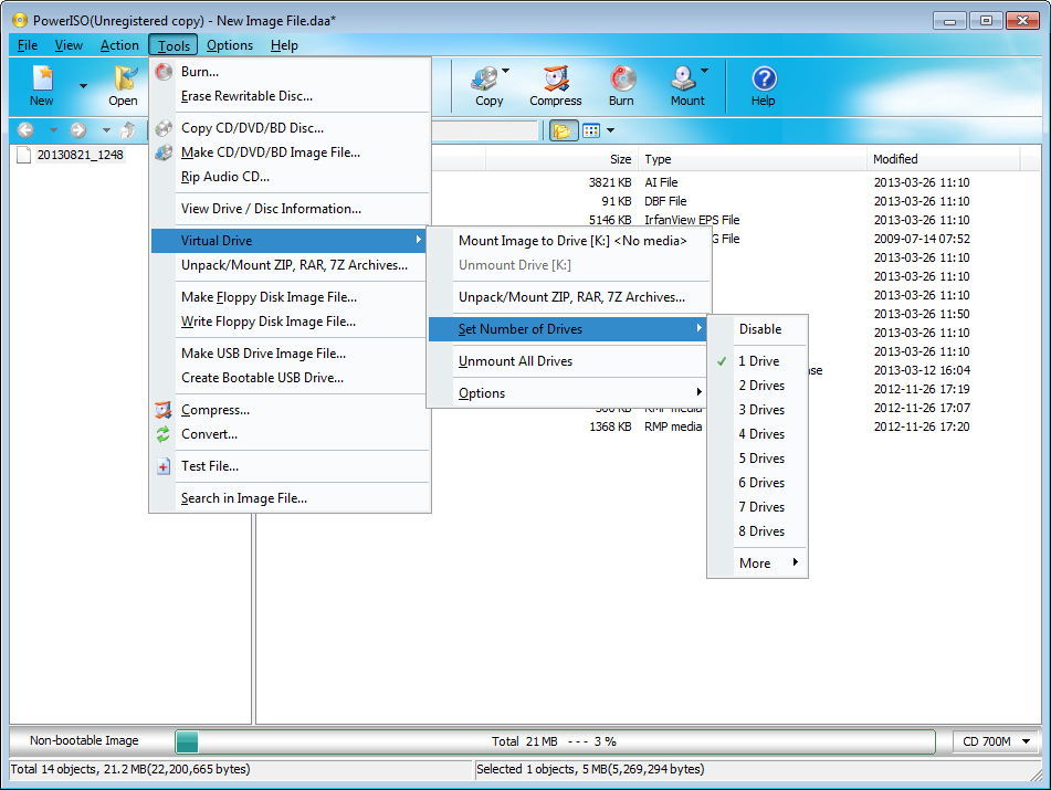 PowerISO - Screenshot #3
