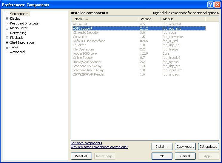 ASIO Proxy for foobar2000 - Screenshot #1