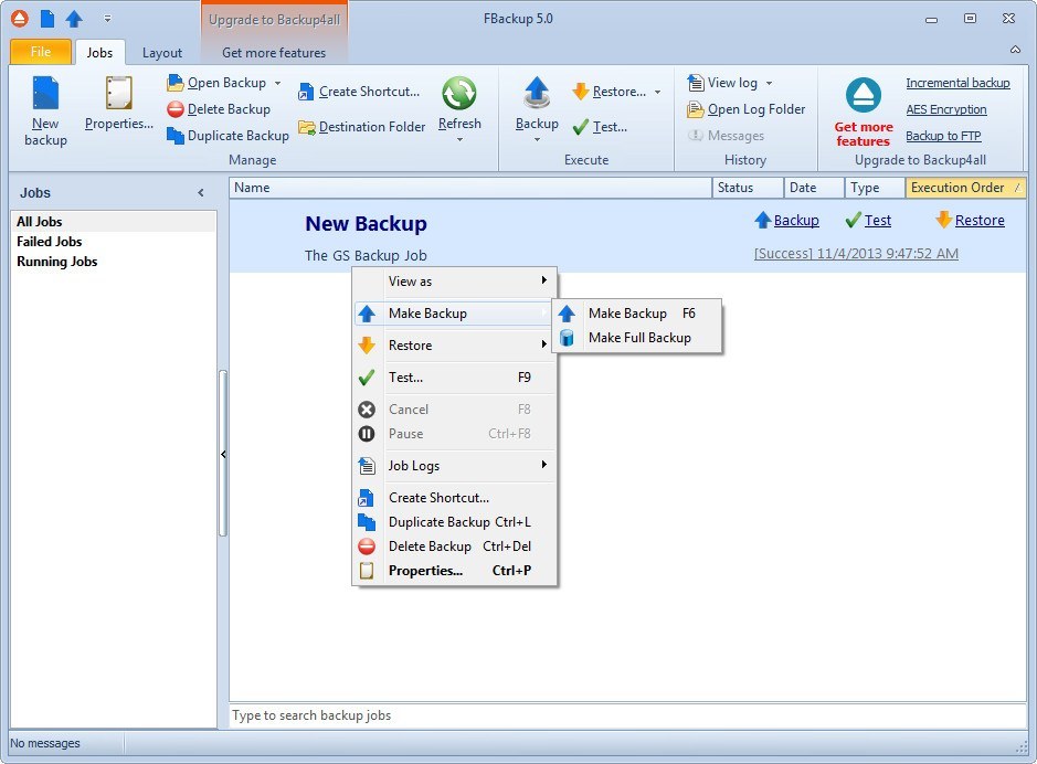 FBackup - Screenshot #22