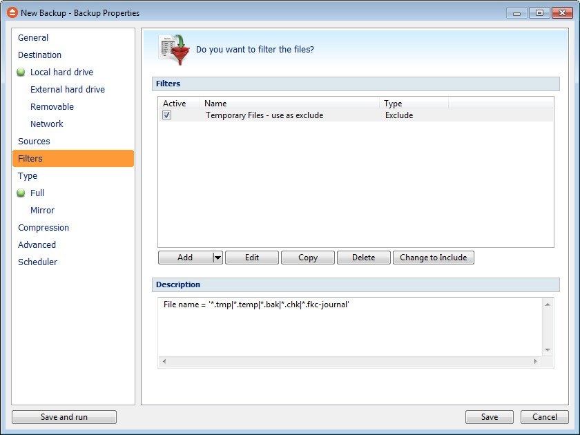 FBackup - Screenshot #20