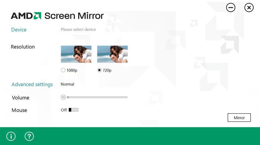 AMD Screen Mirror - Screenshot #1
