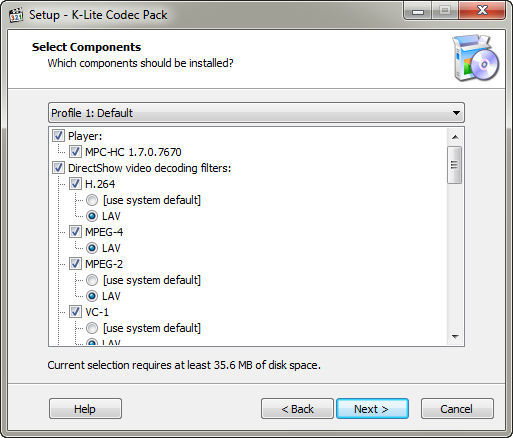 K-Lite Codec Pack 17.6.7 instal the new for windows