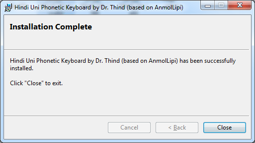 Hindi Uni Phonetic Keyboard by Dr. Thind - Screenshot #2