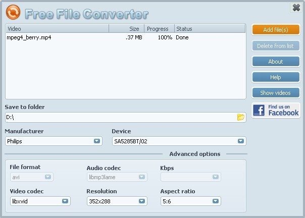 Free File Converter latest version - Get best Windows software