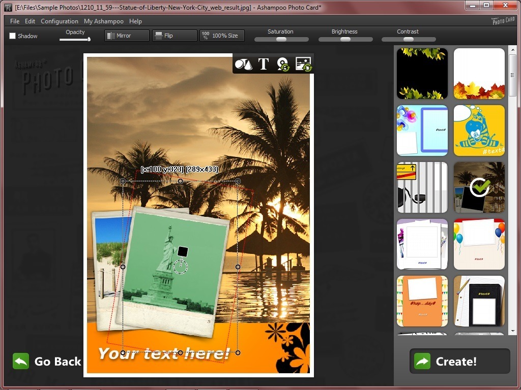 Ashampoo Photo Card - Screenshot #13