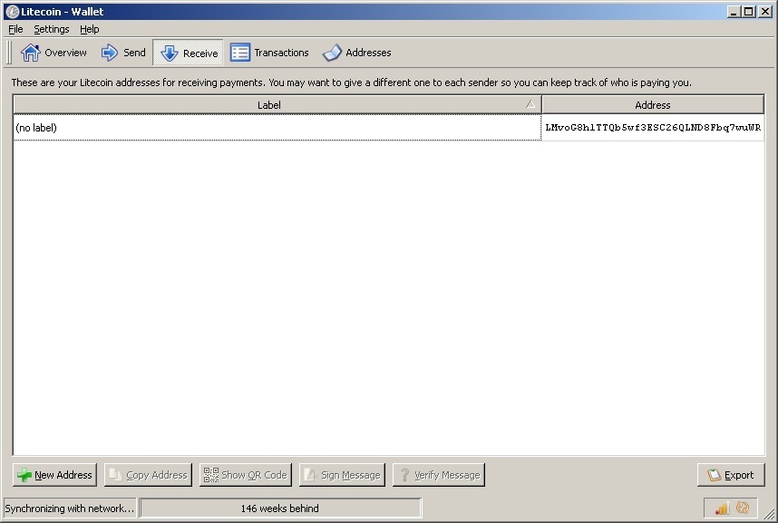 Litecoin - Screenshot #11