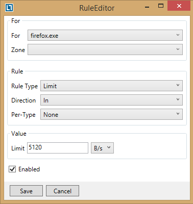 NetLimiter - Screenshot #4