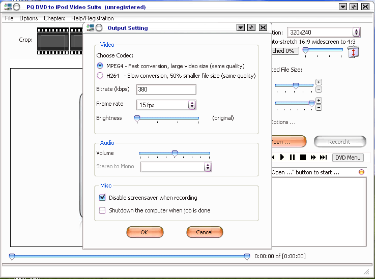 PQ DVD to iPod Video Suite - Screenshot #1