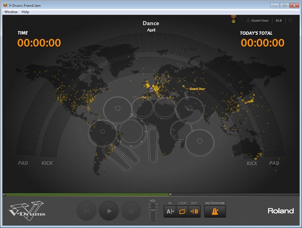 V-Drums Friend Jam - Screenshot #1
