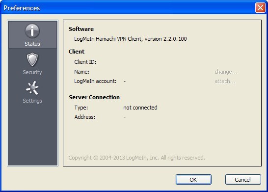 download the new for windows LogMeIn Hamachi 2.3.0.106