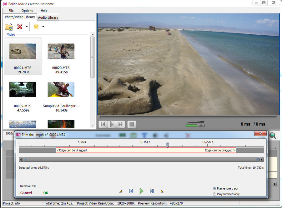 Bolide Movie Creator - Screenshot #28