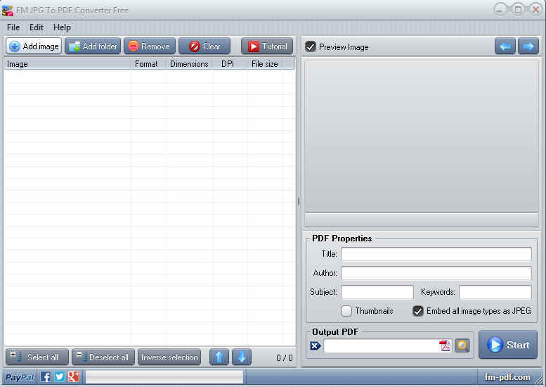 FM JPG To PDF Converter Free - Screenshot #3