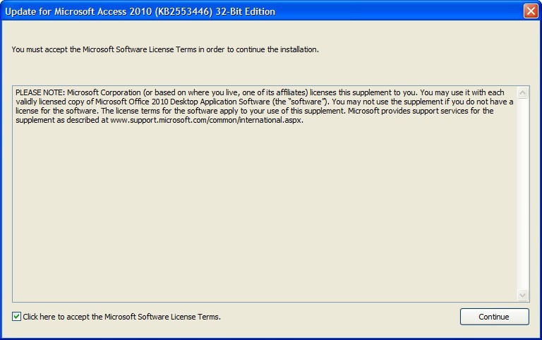 Update for Microsoft Access 2010 (KB2553446) - Screenshot #2