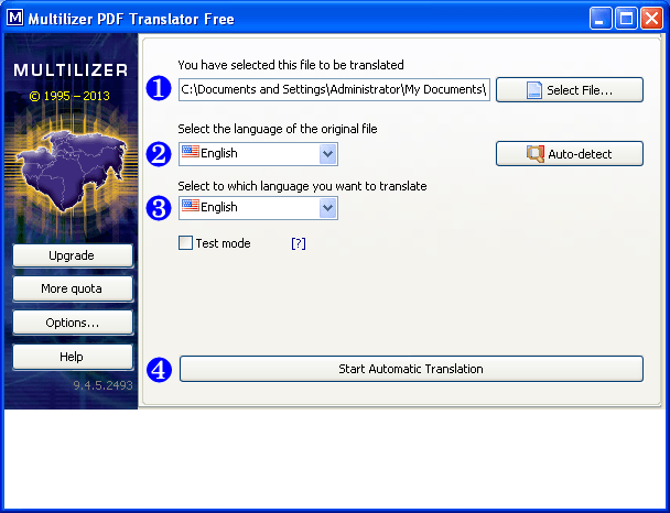 multilizer pdf translator full download