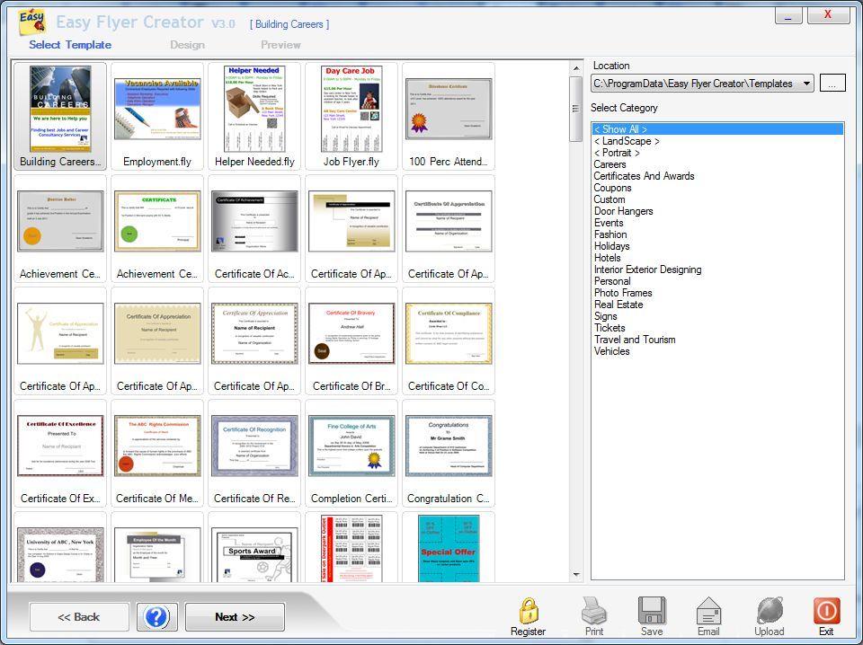 Easy Flyer Creator - Screenshot #4