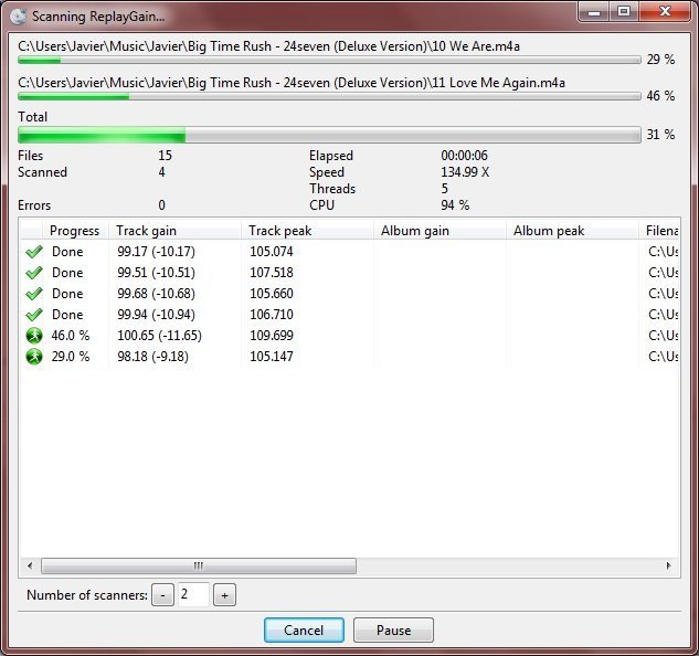 EZ CD Audio Converter - Screenshot #14