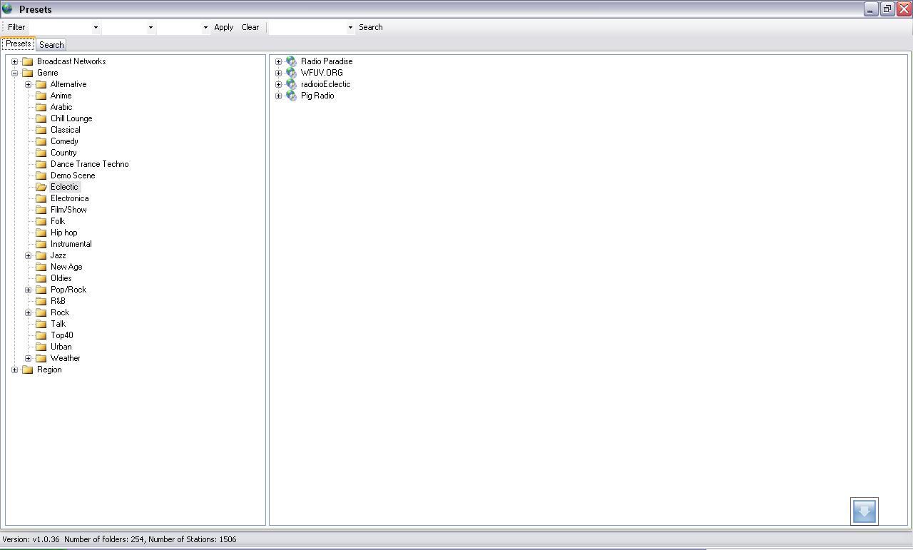Online Radio Tuner - Screenshot #5