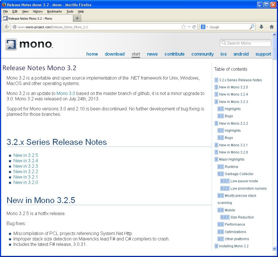 mono software download