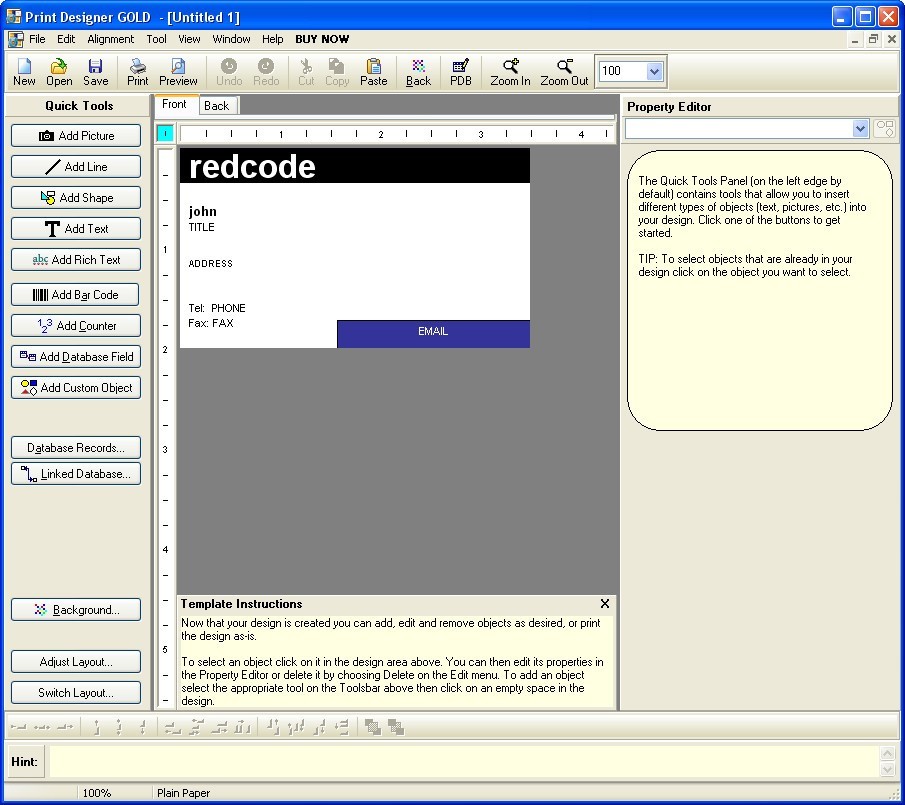 Print Designer GOLD - Screenshot #11