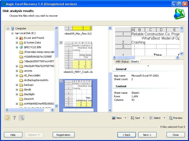 instal the new version for android Magic Excel Recovery 4.6