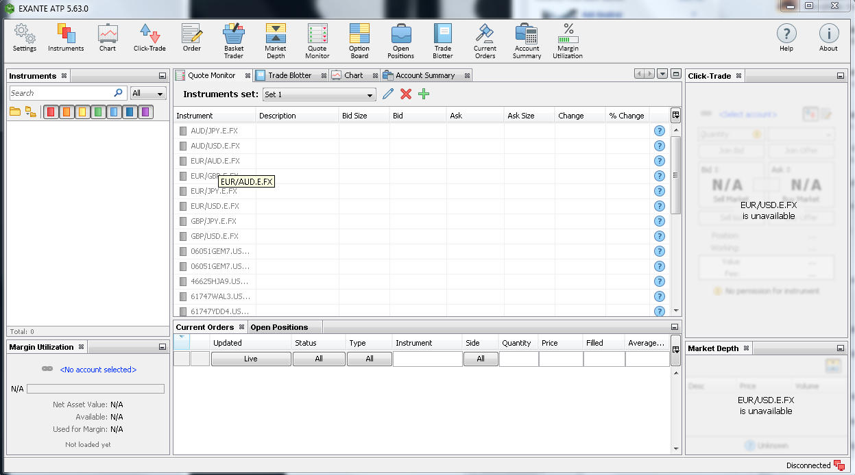 EXANTE ATP - Screenshot #1