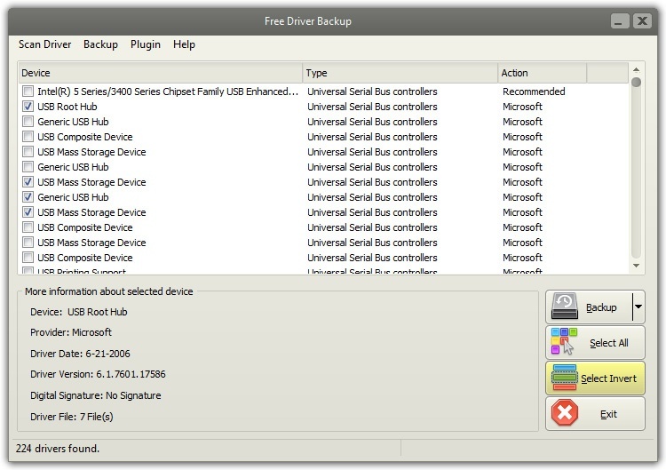 Free Driver Backup - Screenshot #4