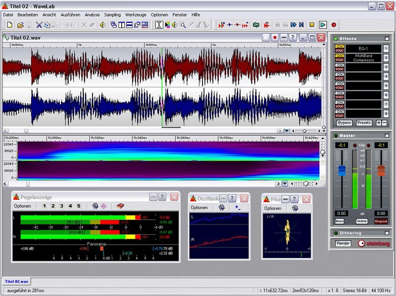wavelab mastering software