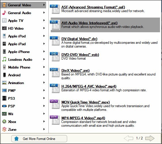 DVDVideoMedia Free Video Converter - Screenshot #7