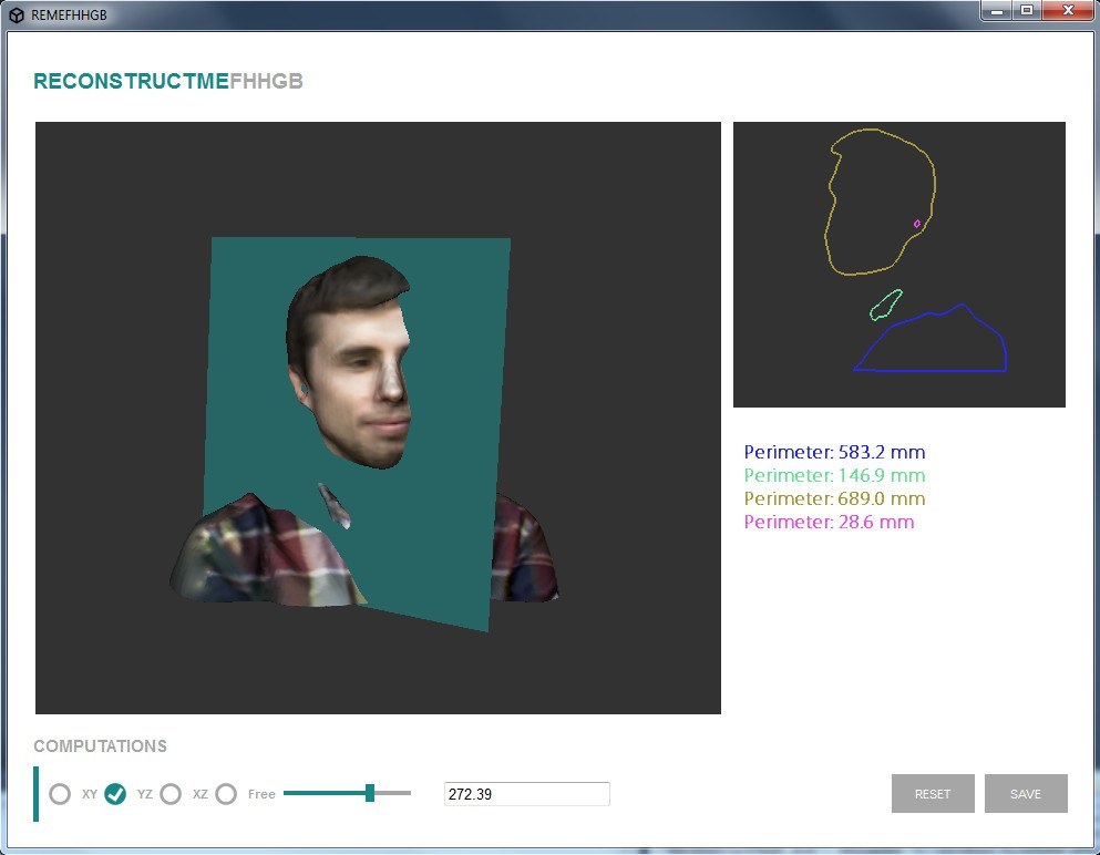 ReconstructMe - Screenshot #1