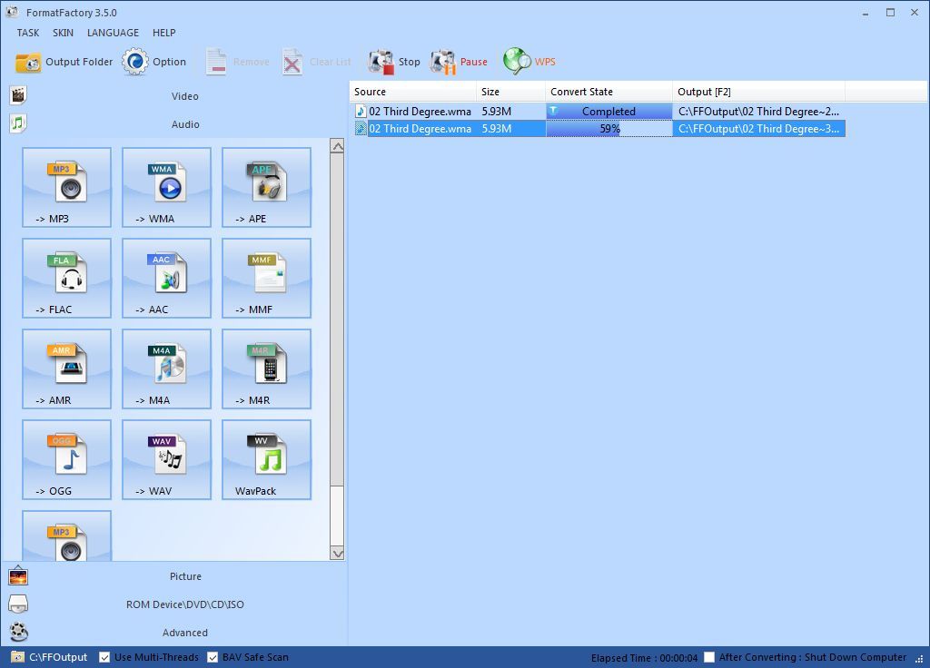 FormatFactory - Screenshot #13