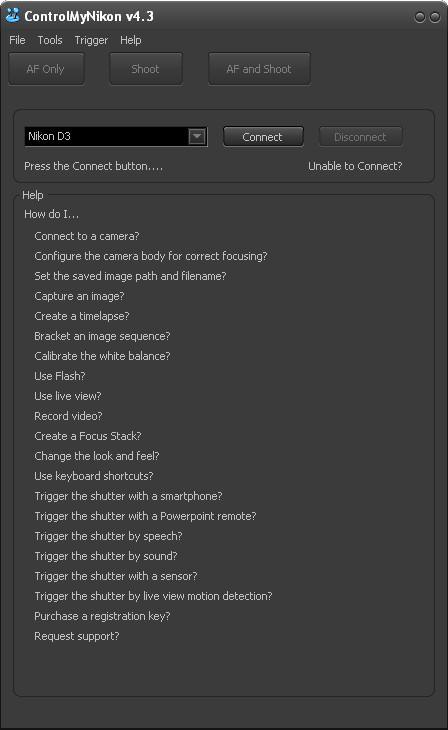 ControlMyNikon latest version - Get best Windows software