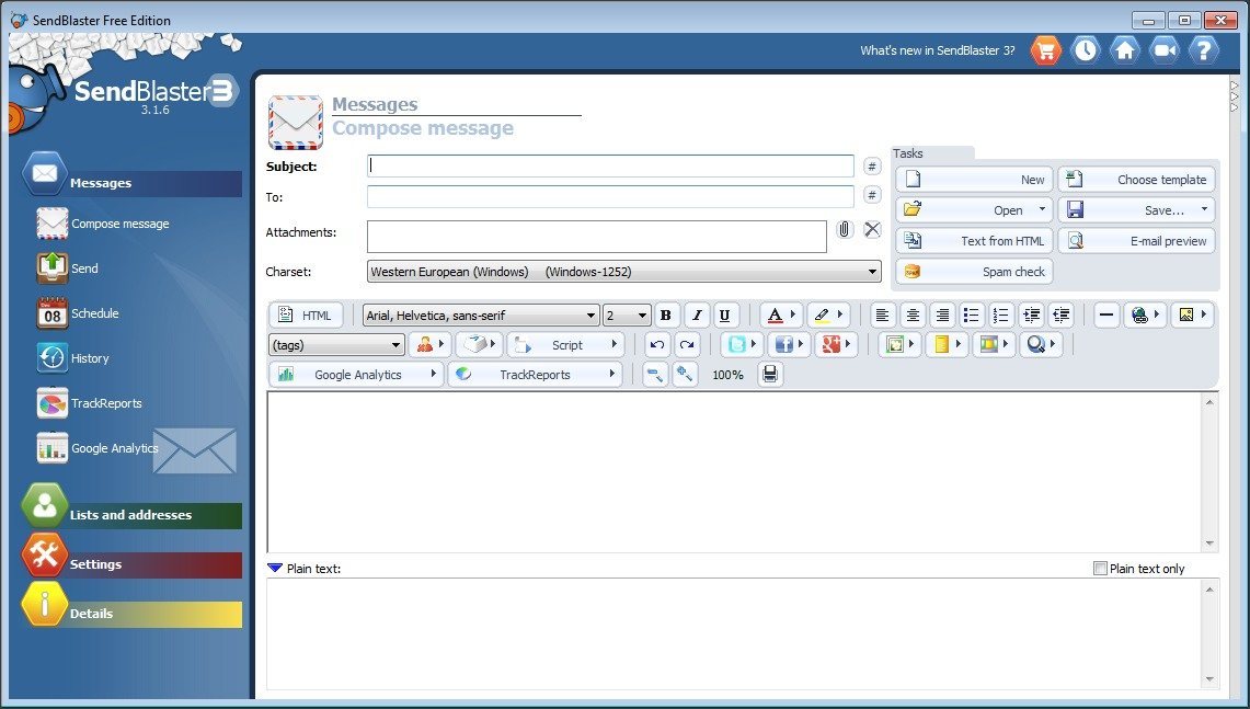 SendBlaster - Screenshot #3