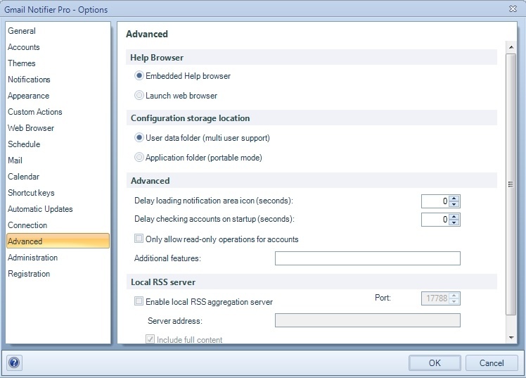 Gmail Notifier Pro - Screenshot #2