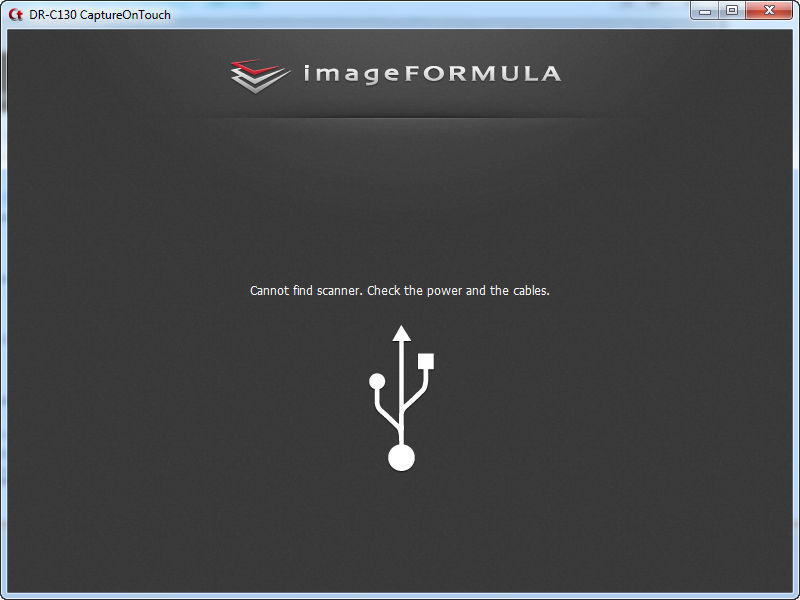 DR-C130 CaptureOnTouch - Screenshot #1