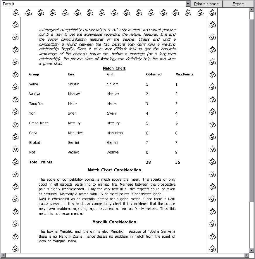 Kundli for Windows - Screenshot #5