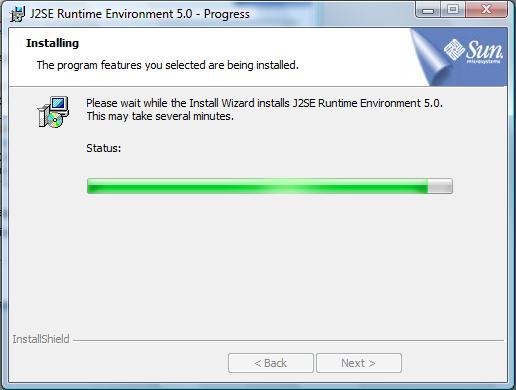 J2SE Runtime Environment Update - Screenshot #3
