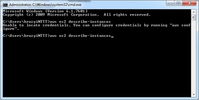 AWS Command Line Interface - Screenshot #3