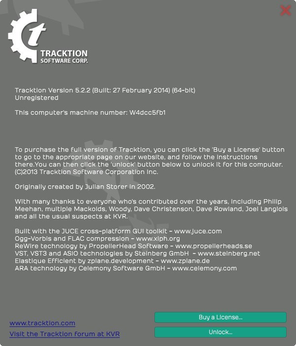 Tracktion - Screenshot #3