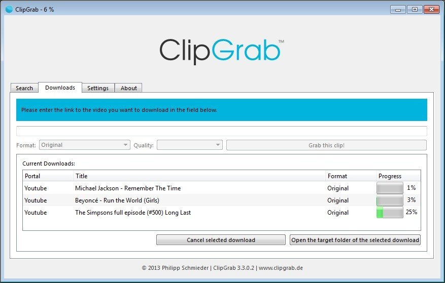 ClipGrab - Screenshot #8